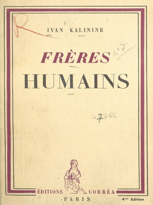 cover image of Frères humains
